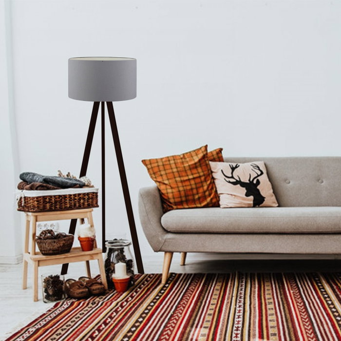 Opviq Lámpara de Pie AYD-2808 Gris